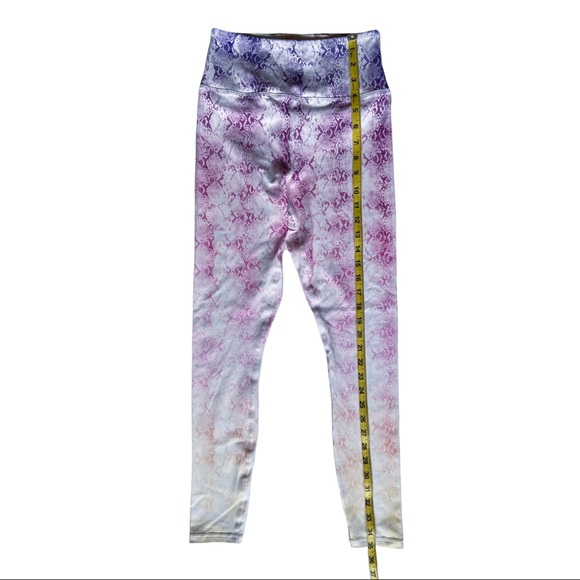 Spiritual Gangster Multicolor Snake Print Gradient Yoga Leggings Size S Sold Out - Picture 6 of 8